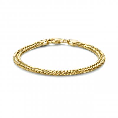 Damesarmband - 18kt verguld 