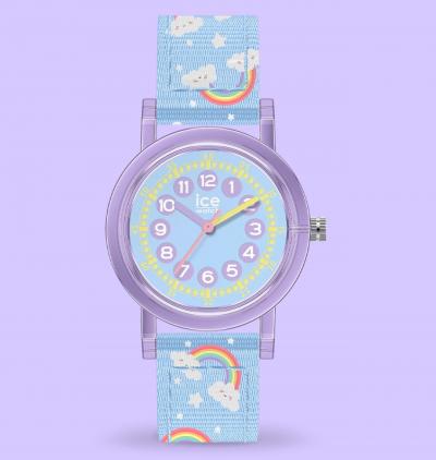 Ice learning - light blue rainbow - xs