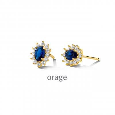 Orage oorbellen