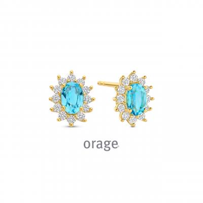 Orage oorbellen