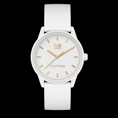 Ice watch solar power - white gold - small 