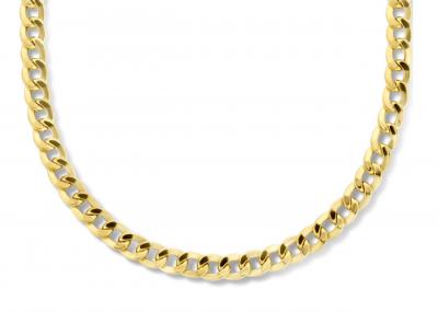 Ketting 18kt verguld